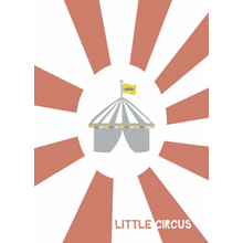 [afbeelding: Poster 'Little Circus' van Bibelotte]